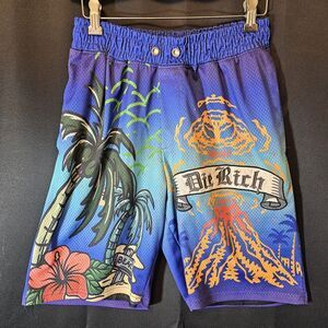 Genuine Die Rich Jersey Shorts Color: Blue Style: GN1521 100% Polyester Men's S